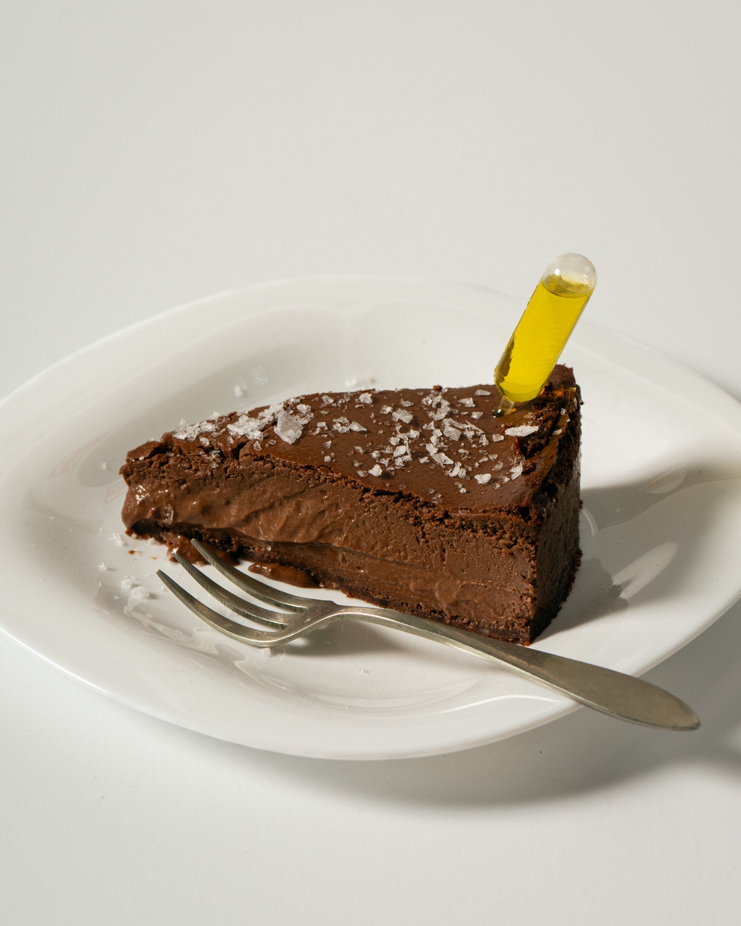 Cremosa de Chocolate 70% y Sal Maldon