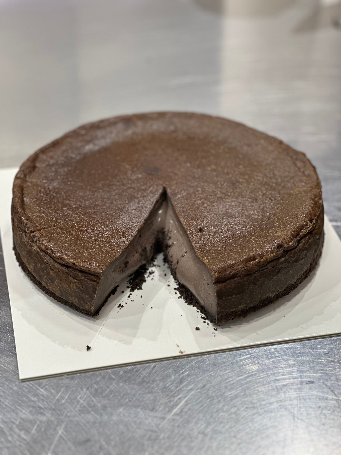 Tarta de queso con Oreo