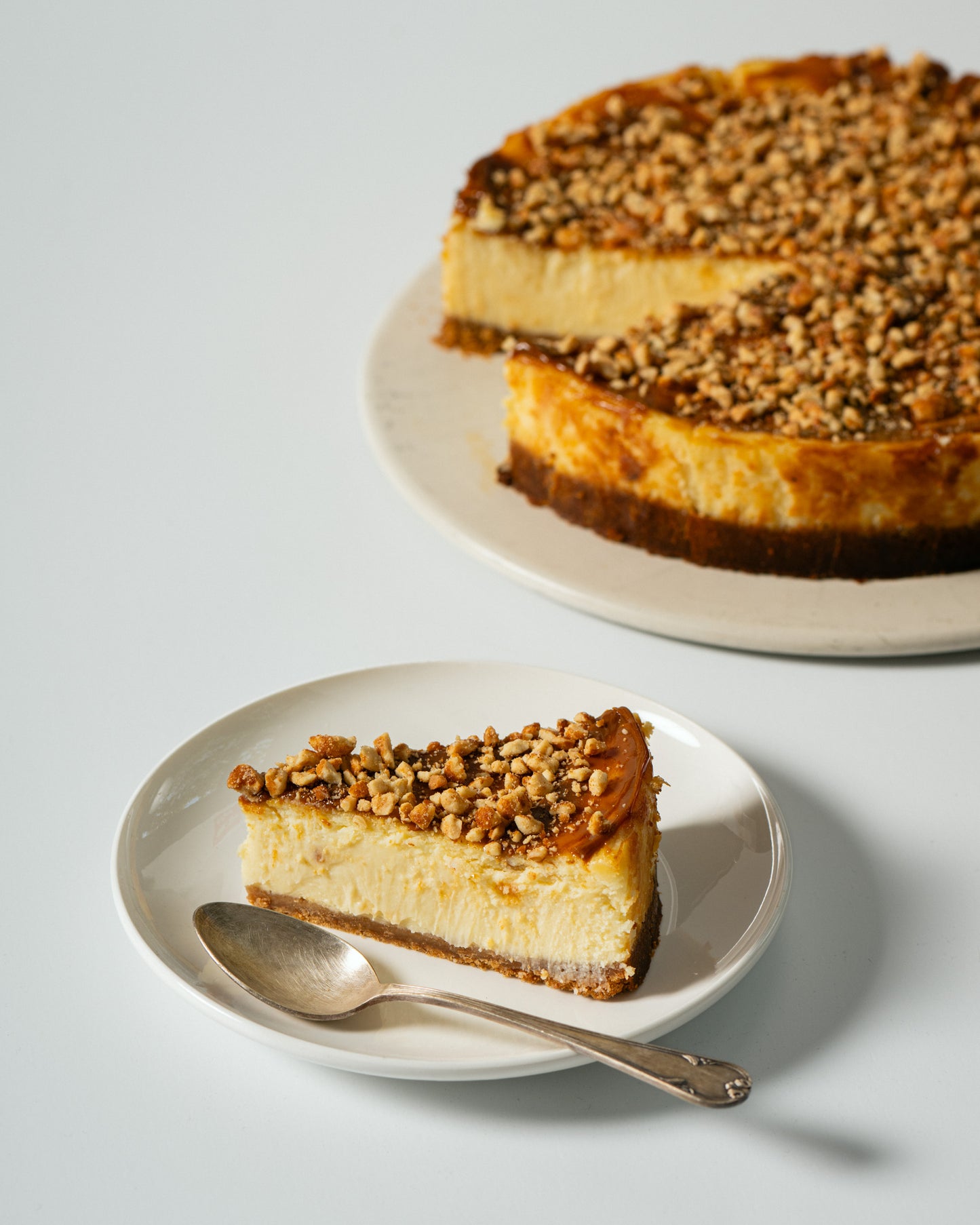 Cremosa De Chocolate Blanco, Cacahuetes Y Caramelo Salado